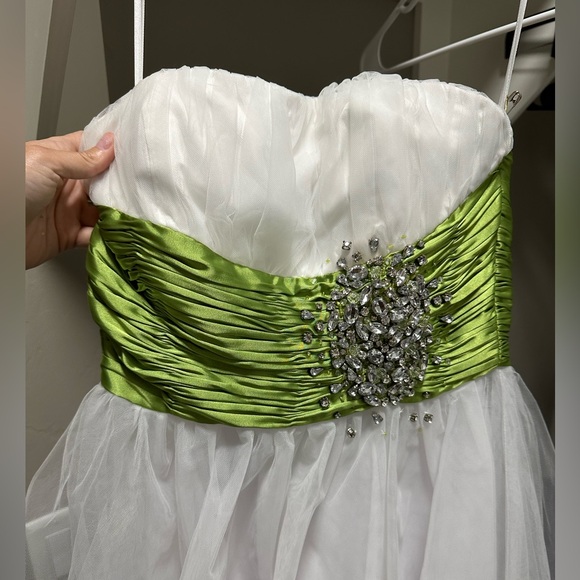 XS Girls Strapless Cocktail Dress - Picture 2 of 6